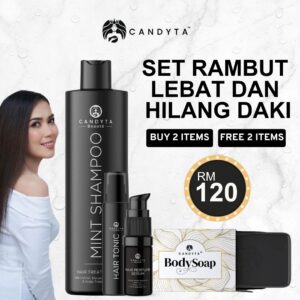SET RAMBUT  LEBAT DAN  HILANG DAKI