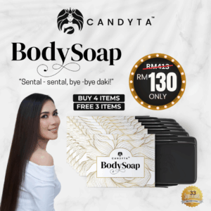 CANDYTA BODY SOAP (BUY 4 FREE 3)