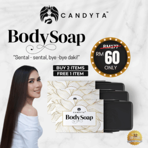 BODY SOAP BUY 2 FREE 1