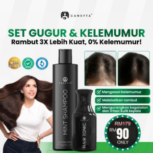 CANDYTA SHAMPOO 300ML + TONIC 100ML